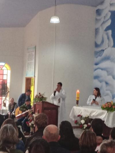 Nova Laranjeiras - Comunidade GuaraÃ­ celebra Nossa Senhora Aparecida (12/10)